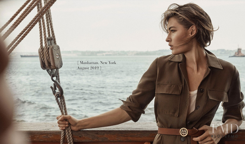 Grace Elizabeth featured in  the Massimo Dutti A Long Journey lookbook for Pre-Fall 2019