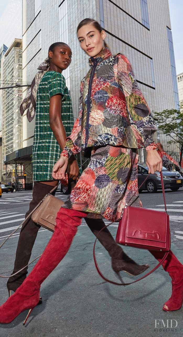 Grace Elizabeth featured in  the CH Carolina Herrera advertisement for Autumn/Winter 2019