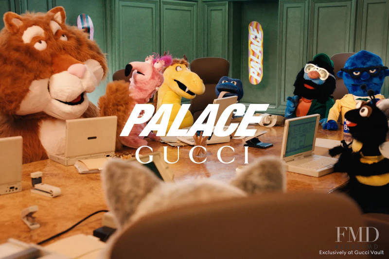 Gucci Gucci x Palace advertisement for Fall 2022