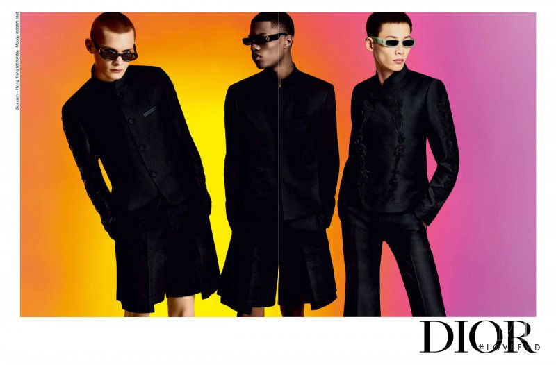 Dior Homme advertisement for Spring/Summer 2022