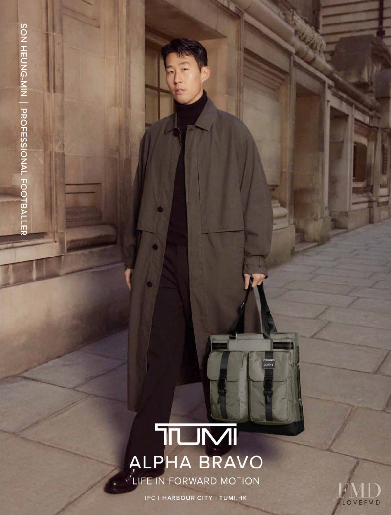 Tumi advertisement for Spring/Summer 2022