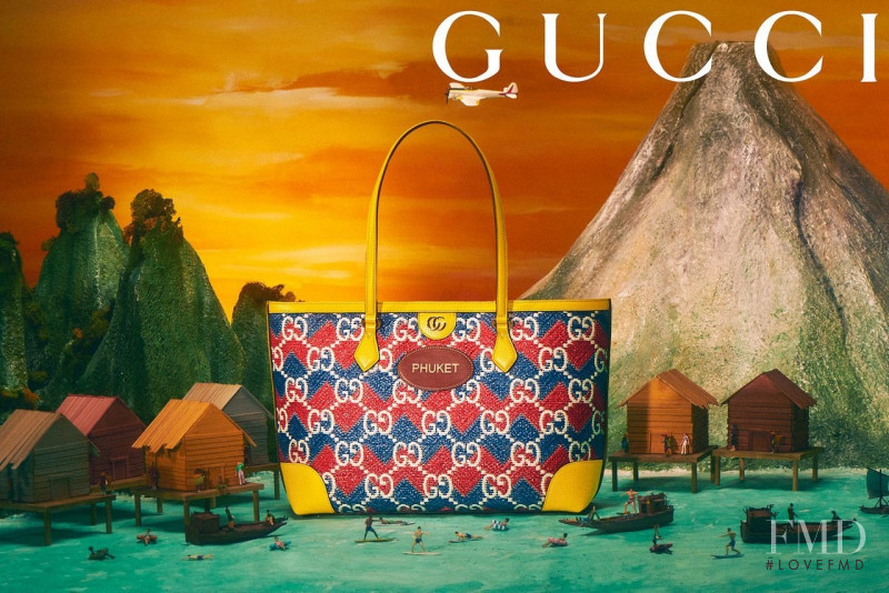 Gucci advertisement for Resort 2023