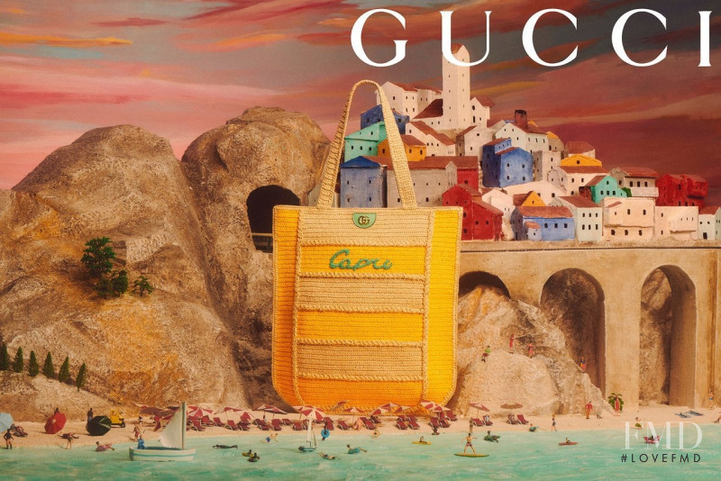 Gucci advertisement for Resort 2023