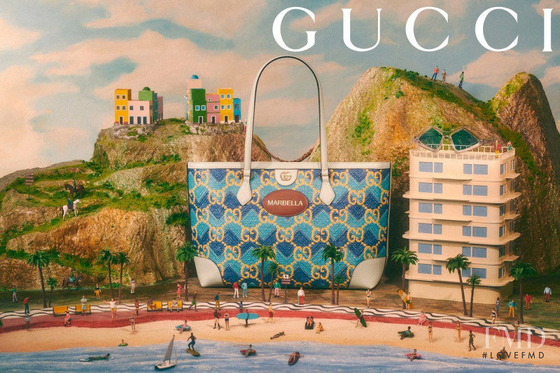 Gucci advertisement for Resort 2023