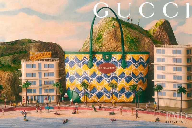 Gucci advertisement for Resort 2023