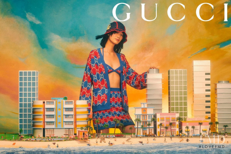 Gucci advertisement for Resort 2023