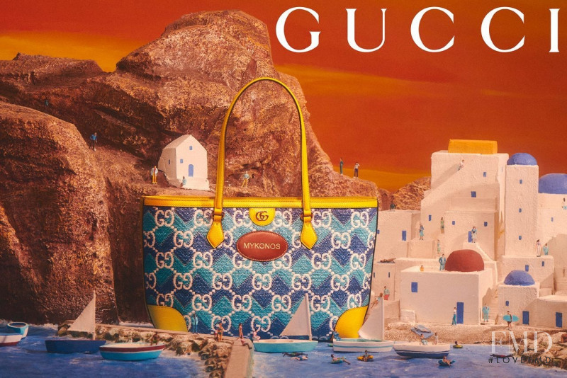 Gucci advertisement for Resort 2023