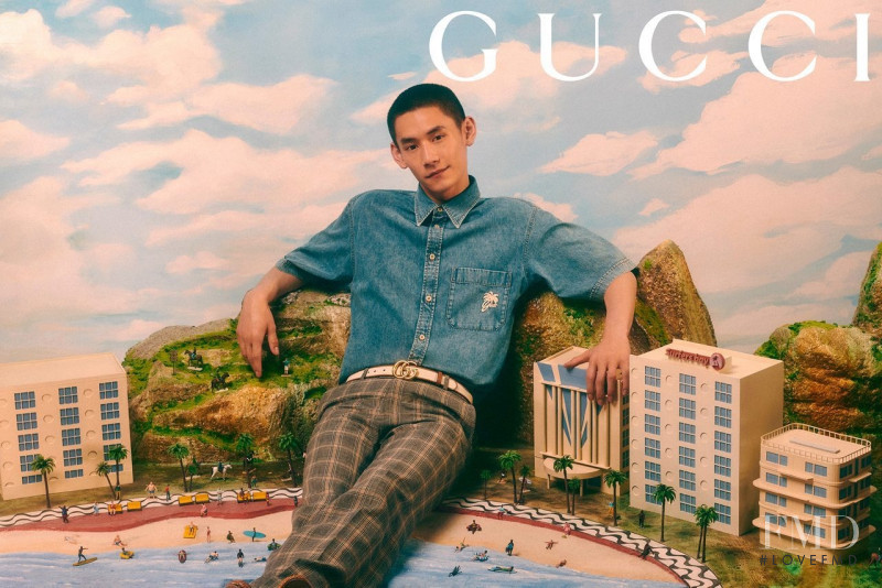 Gucci advertisement for Resort 2023