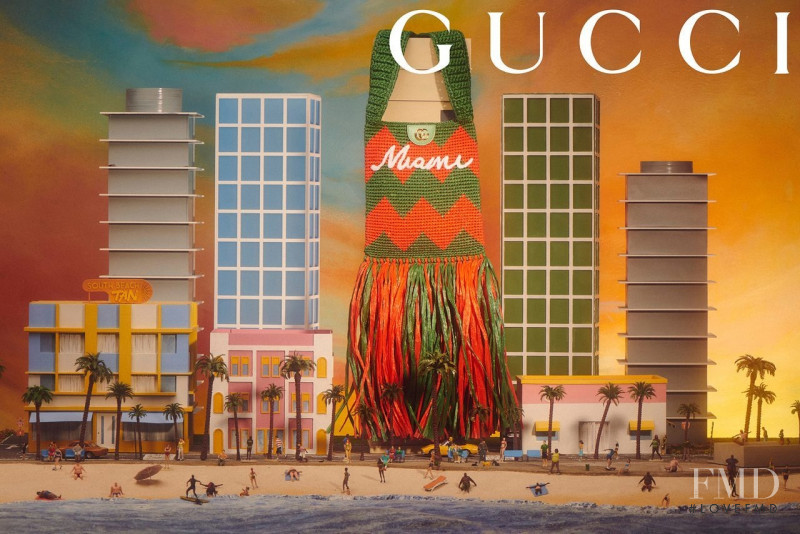 Gucci advertisement for Resort 2023