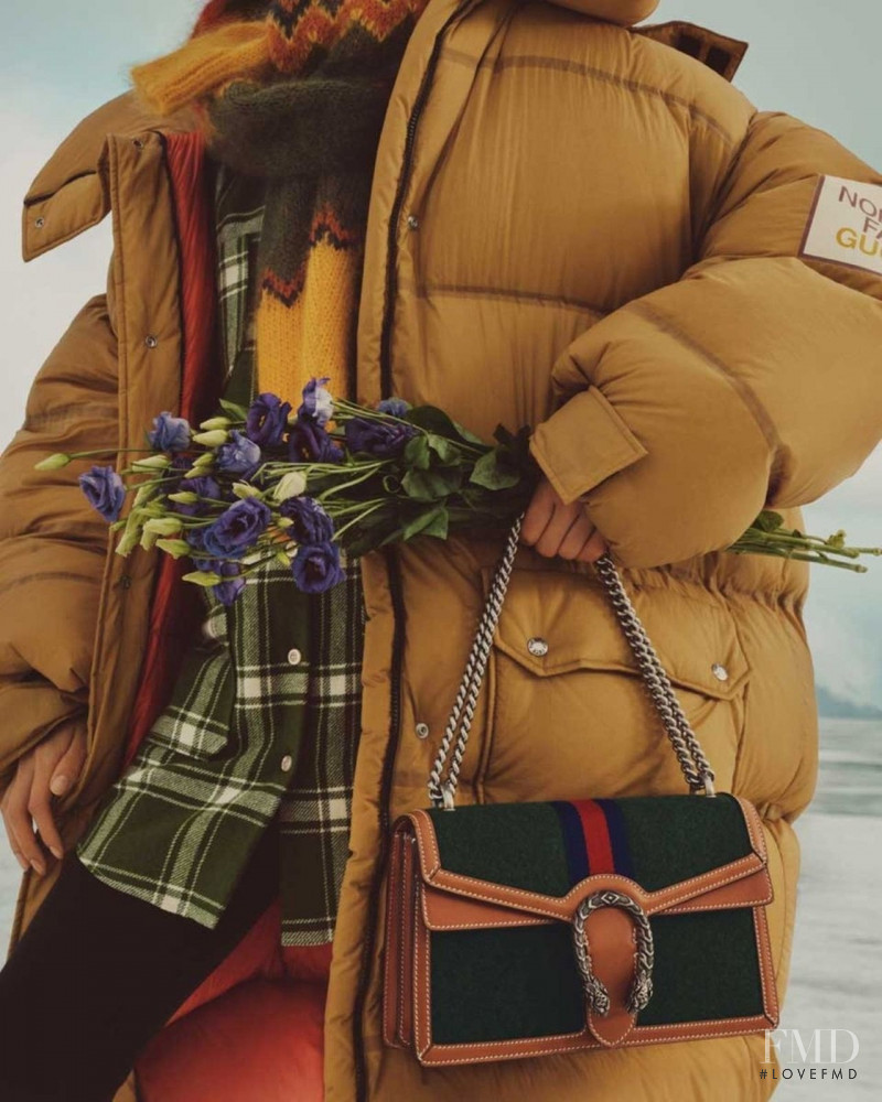 Gucci x The North Face advertisement for Autumn/Winter 2021