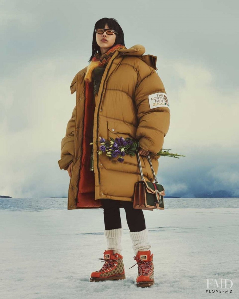 Gucci x The North Face advertisement for Autumn/Winter 2021