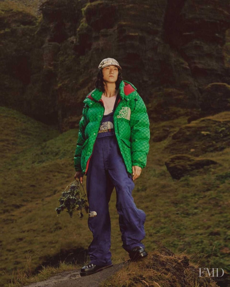 Gucci x The North Face advertisement for Autumn/Winter 2021