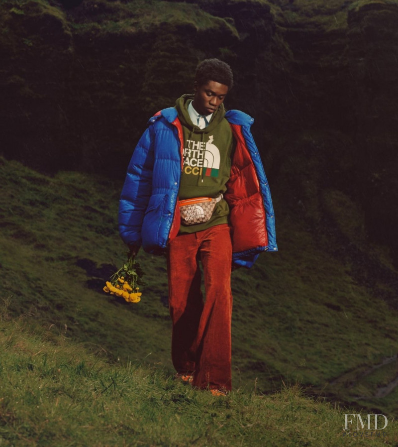 Gucci x The North Face advertisement for Autumn/Winter 2021