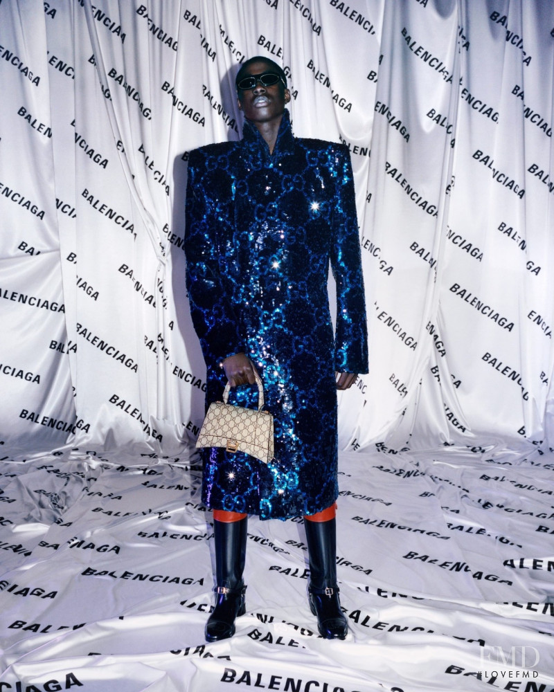 Gucci x Balenciaga - Hacker Project  advertisement for Holiday 2021