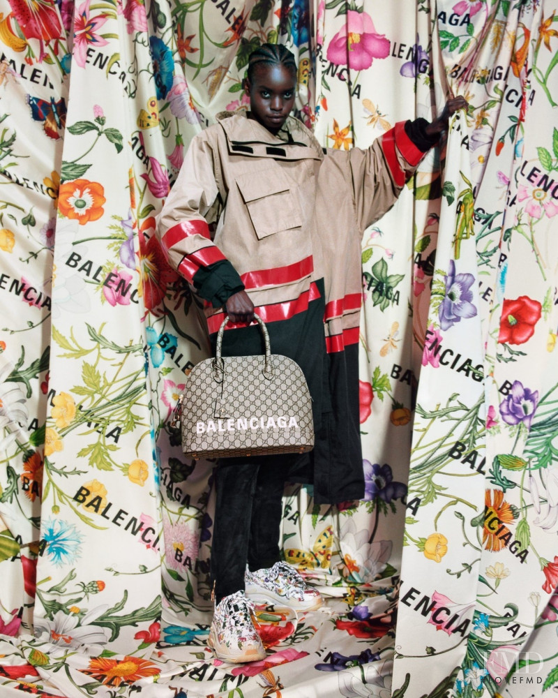 Gucci x Balenciaga - Hacker Project  advertisement for Holiday 2021