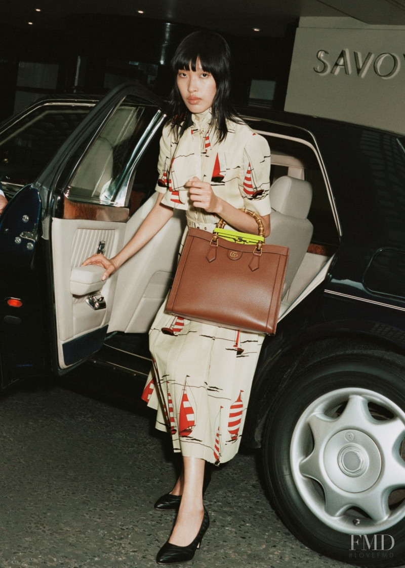 Gucci Diana Bag advertisement for Fall 2021