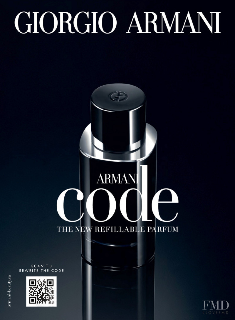 Armani Beauty Code Parfum advertisement for Autumn/Winter 2022