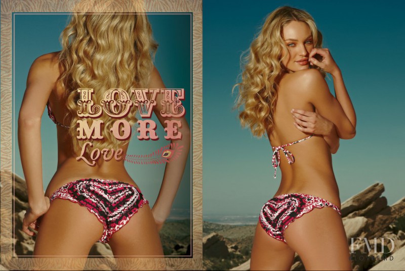 Candice Swanepoel featured in  the Agua Bendita On The Rocks catalogue for Spring/Summer 2011