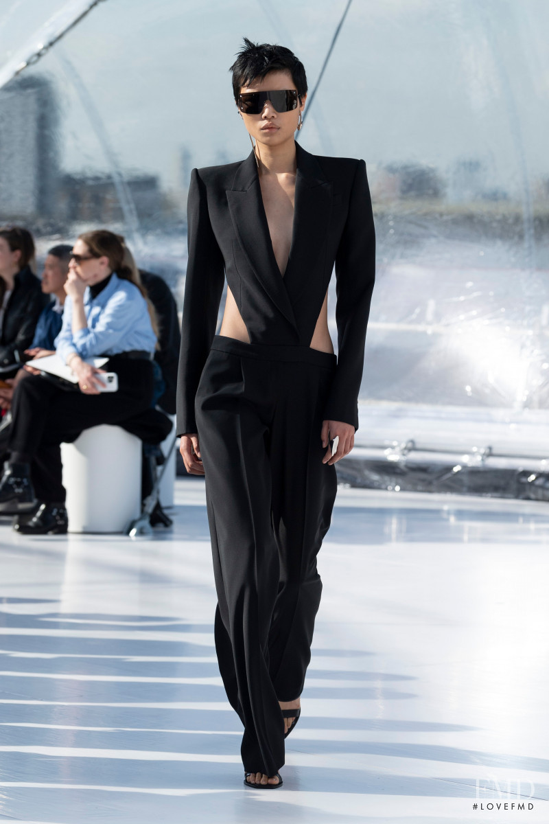 Kayako Higuchi featured in  the Alexander McQueen fashion show for Spring/Summer 2023