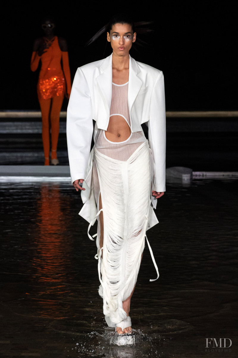 Jennifer Matias featured in  the Andreadamo fashion show for Spring/Summer 2023