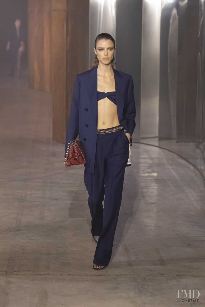 Margot Gaspar featured in  the Bally fashion show for Spring/Summer 2023