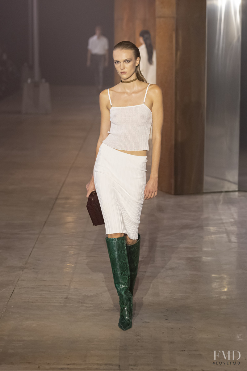 Lena Werner featured in  the Bally fashion show for Spring/Summer 2023