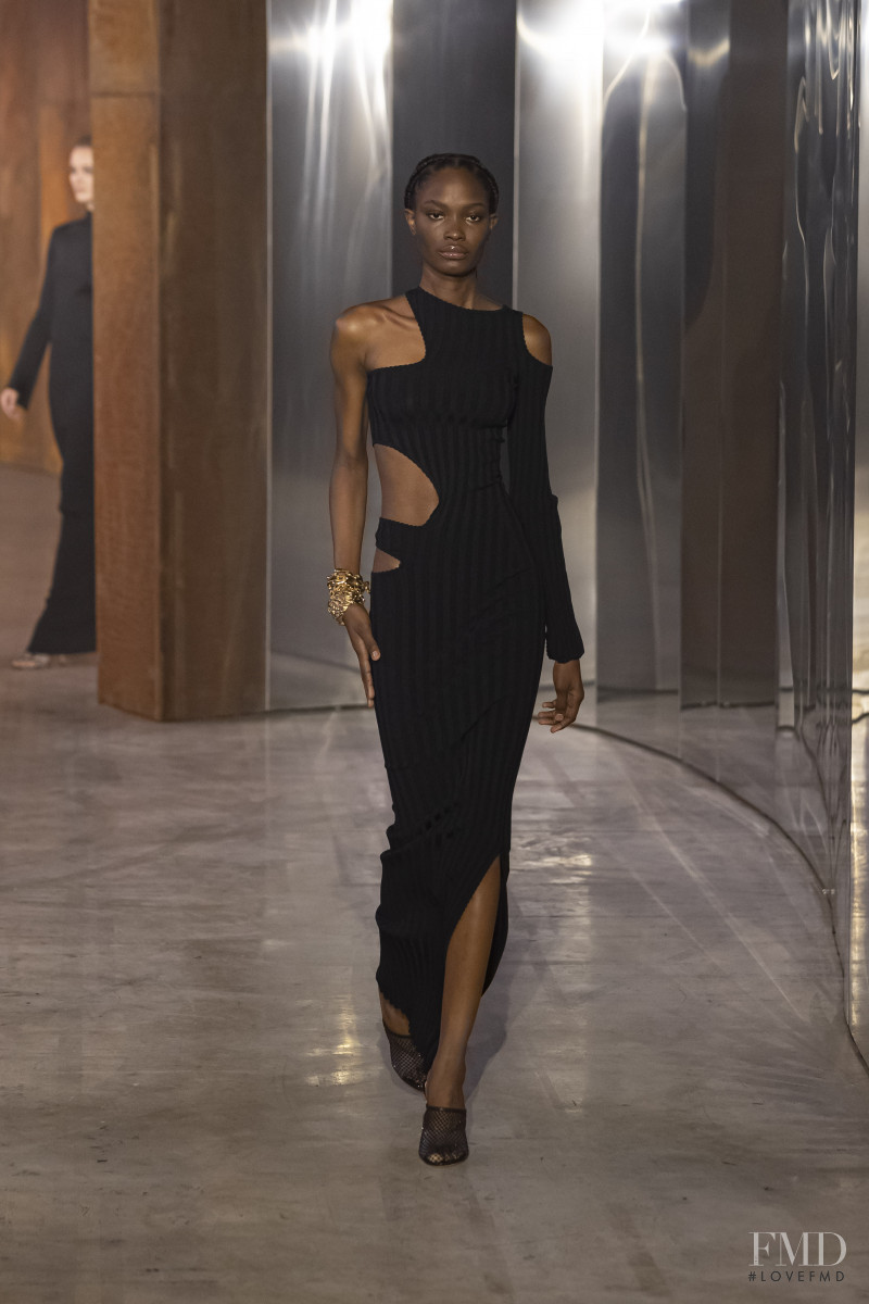 Feyi May featured in  the Bally fashion show for Spring/Summer 2023