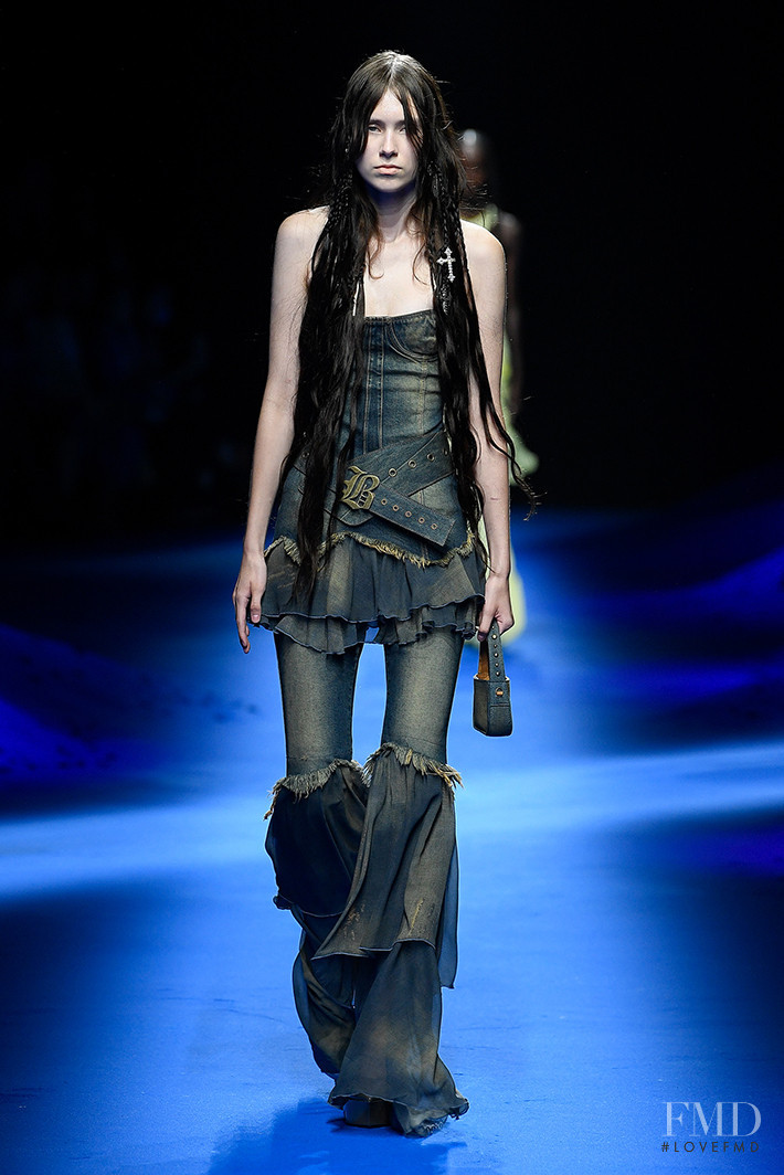 Samu Happonen featured in  the Blumarine fashion show for Spring/Summer 2023
