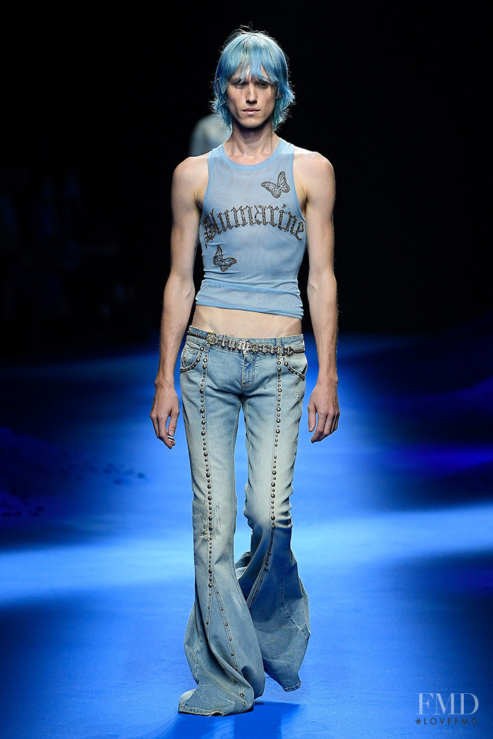 Yulian Antukh featured in  the Blumarine fashion show for Spring/Summer 2023