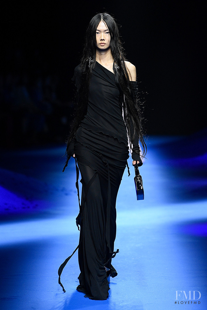 Sijia Kang featured in  the Blumarine fashion show for Spring/Summer 2023