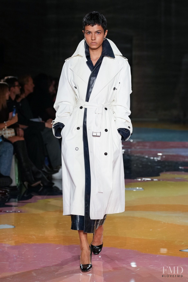 Celic Dorig featured in  the Bottega Veneta fashion show for Spring/Summer 2023
