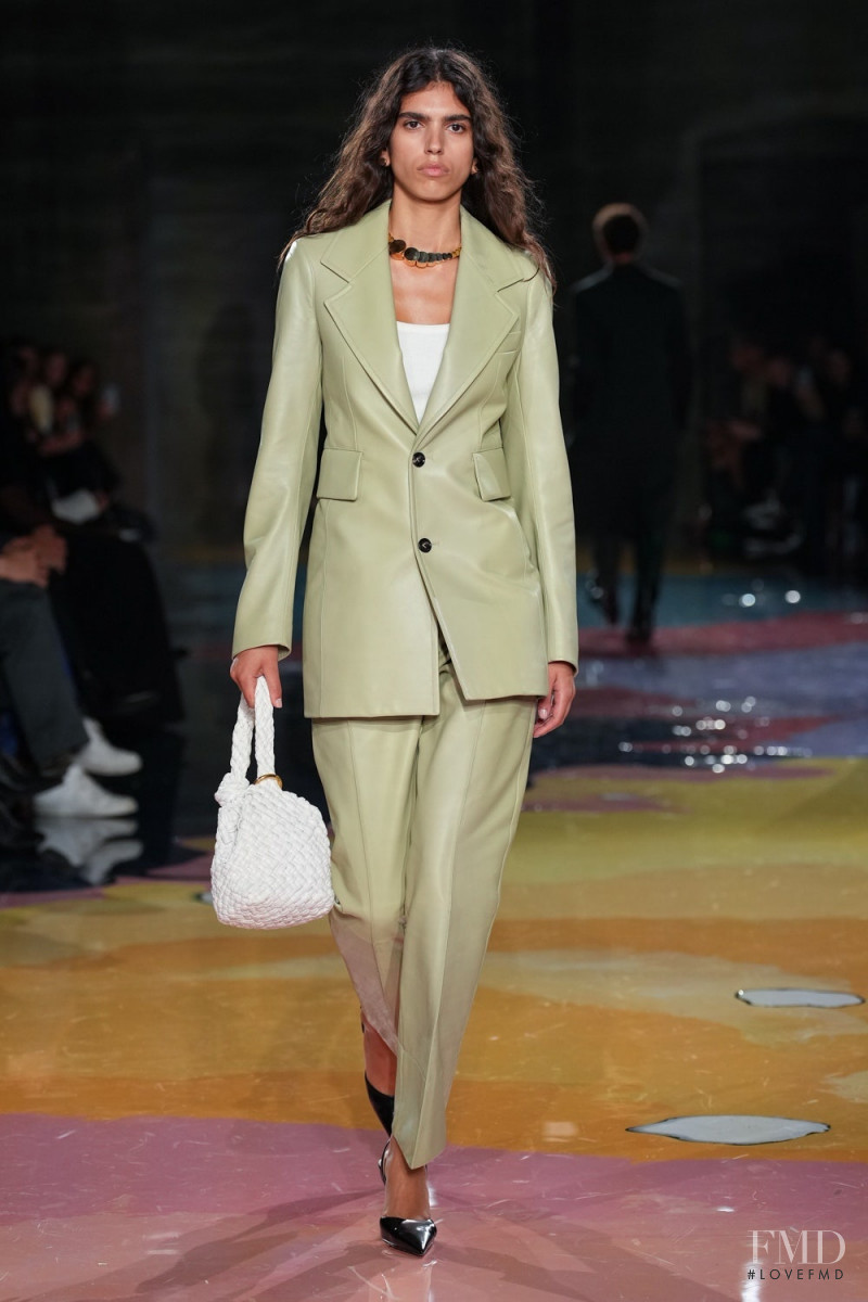 Sun Mizrahi featured in  the Bottega Veneta fashion show for Spring/Summer 2023