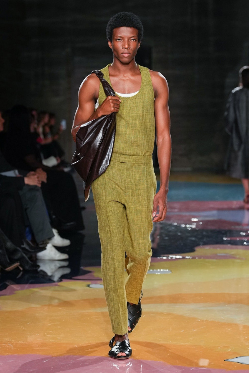 Jean-Luc Joseph featured in  the Bottega Veneta fashion show for Spring/Summer 2023
