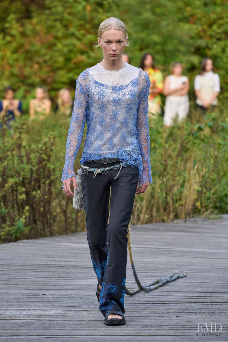Marco Varcoe featured in  the Collina Strada fashion show for Spring/Summer 2023