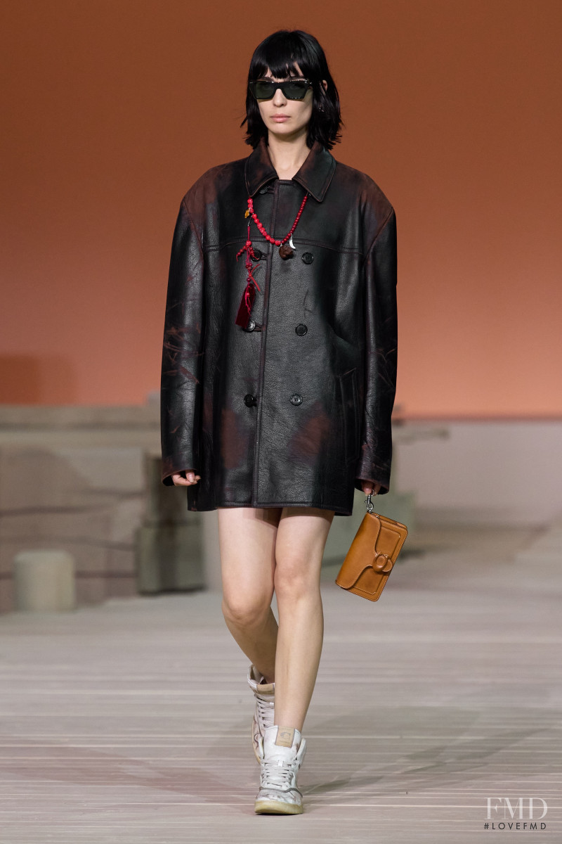 Cristina Piccone featured in  the Coach fashion show for Spring/Summer 2023