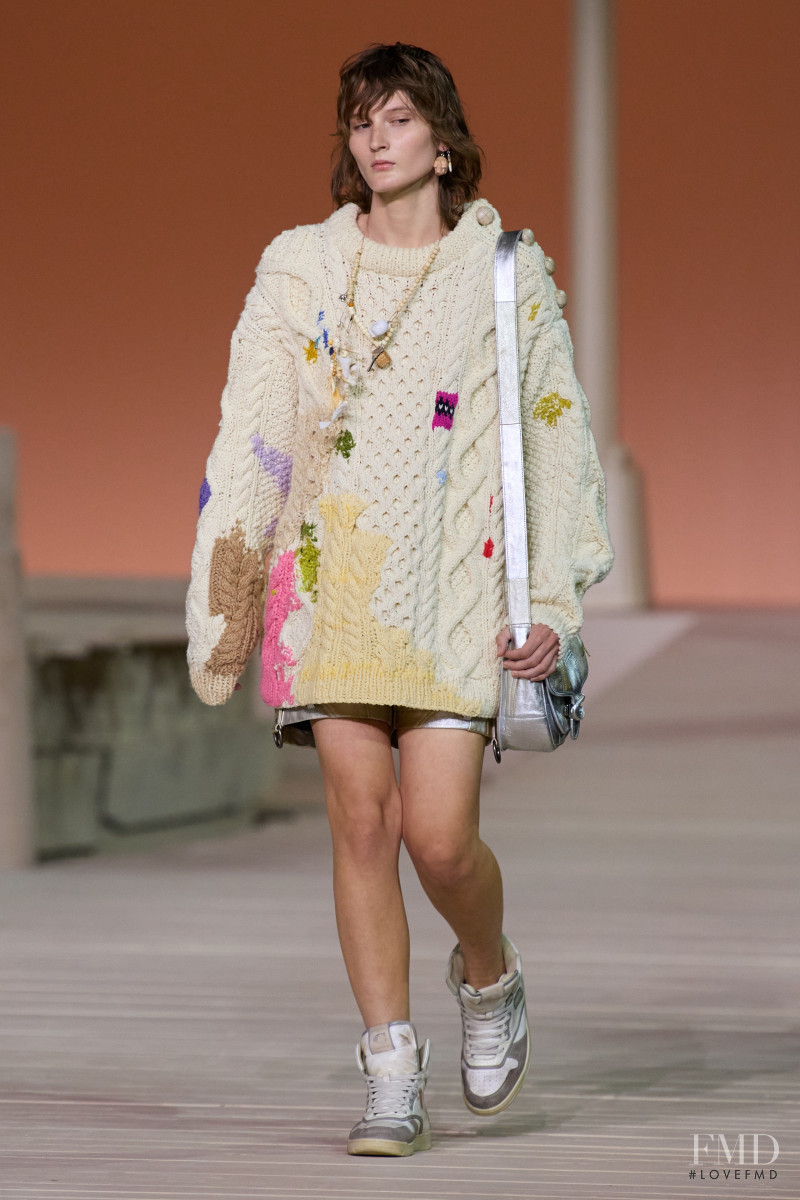 Henne Van Campen featured in  the Coach fashion show for Spring/Summer 2023