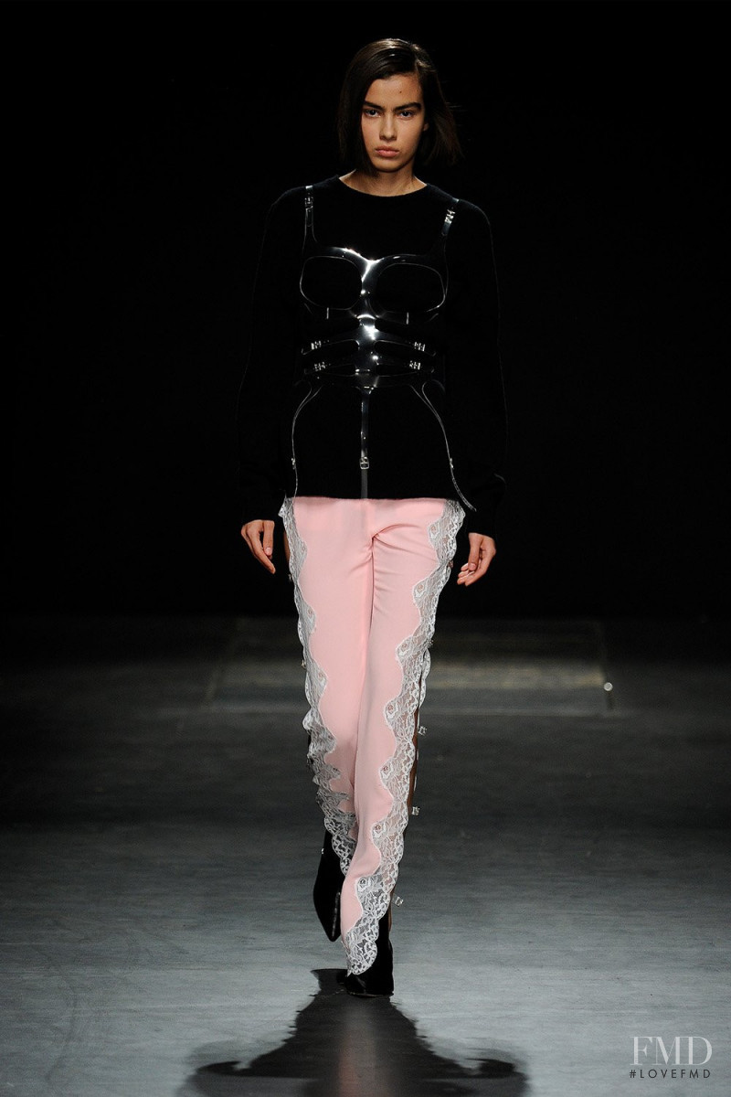 Vivi Cazotti featured in  the Christopher Kane fashion show for Spring/Summer 2023