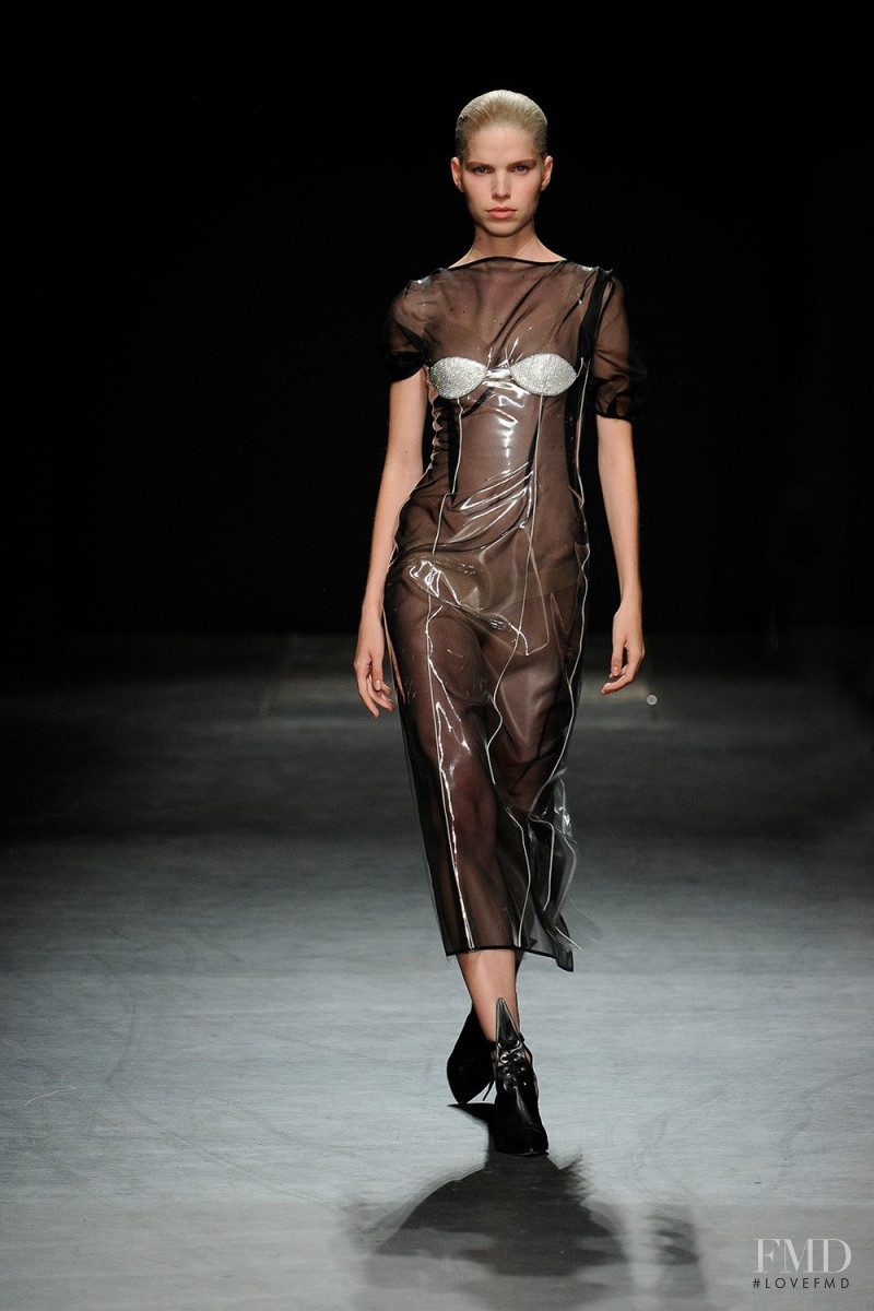 Olivia Parsons featured in  the Christopher Kane fashion show for Spring/Summer 2023