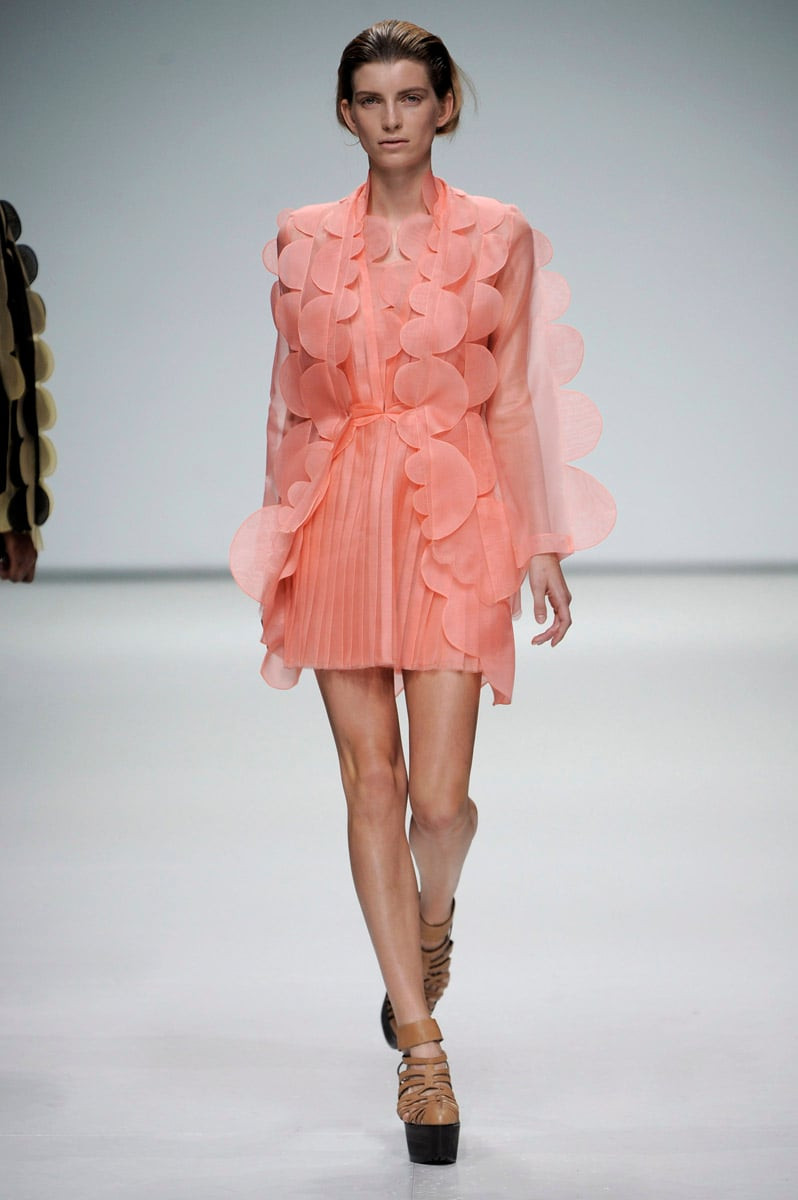 Christopher Kane fashion show for Spring/Summer 2009