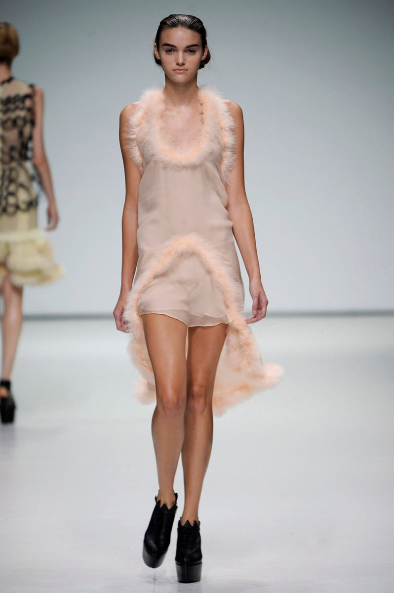 Christopher Kane fashion show for Spring/Summer 2009