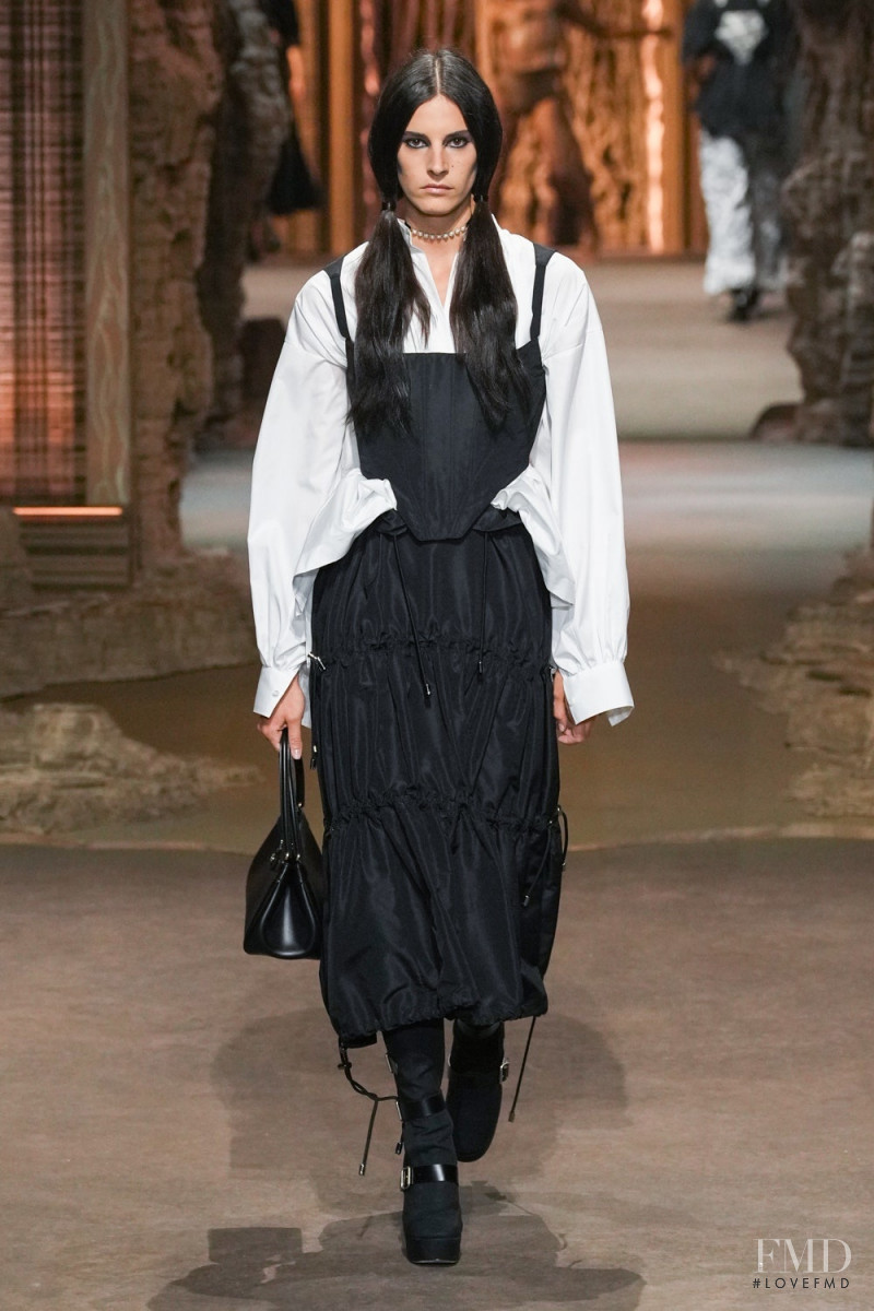 Cyrielle Lalande featured in  the Christian Dior fashion show for Spring/Summer 2023