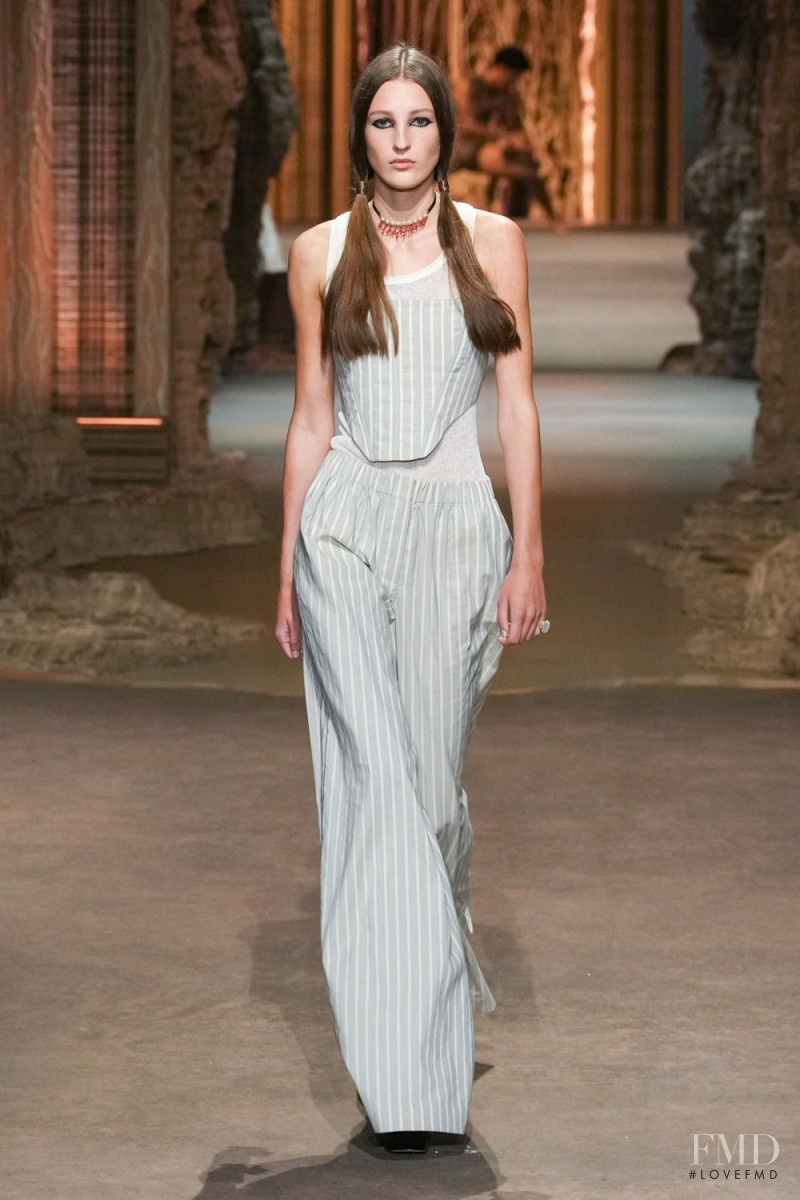 Emily Lily Bennett Blossom featured in  the Christian Dior fashion show for Spring/Summer 2023