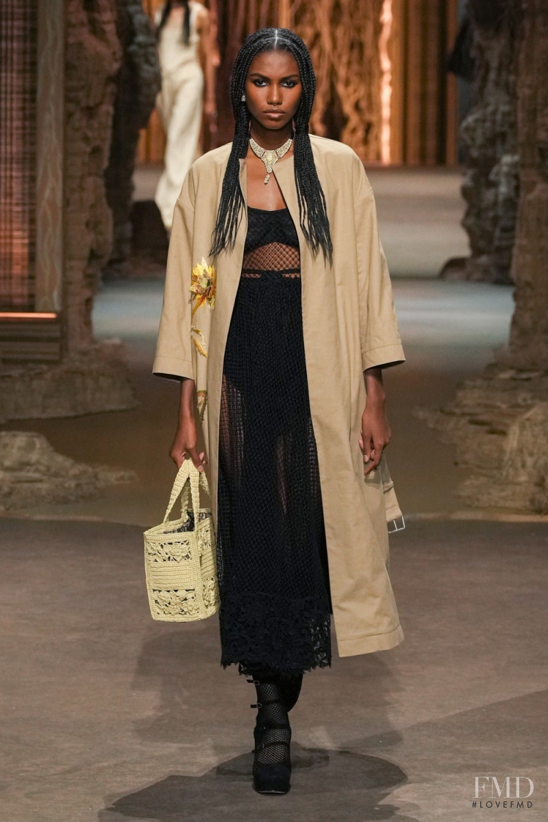 Eden Joi featured in  the Christian Dior fashion show for Spring/Summer 2023