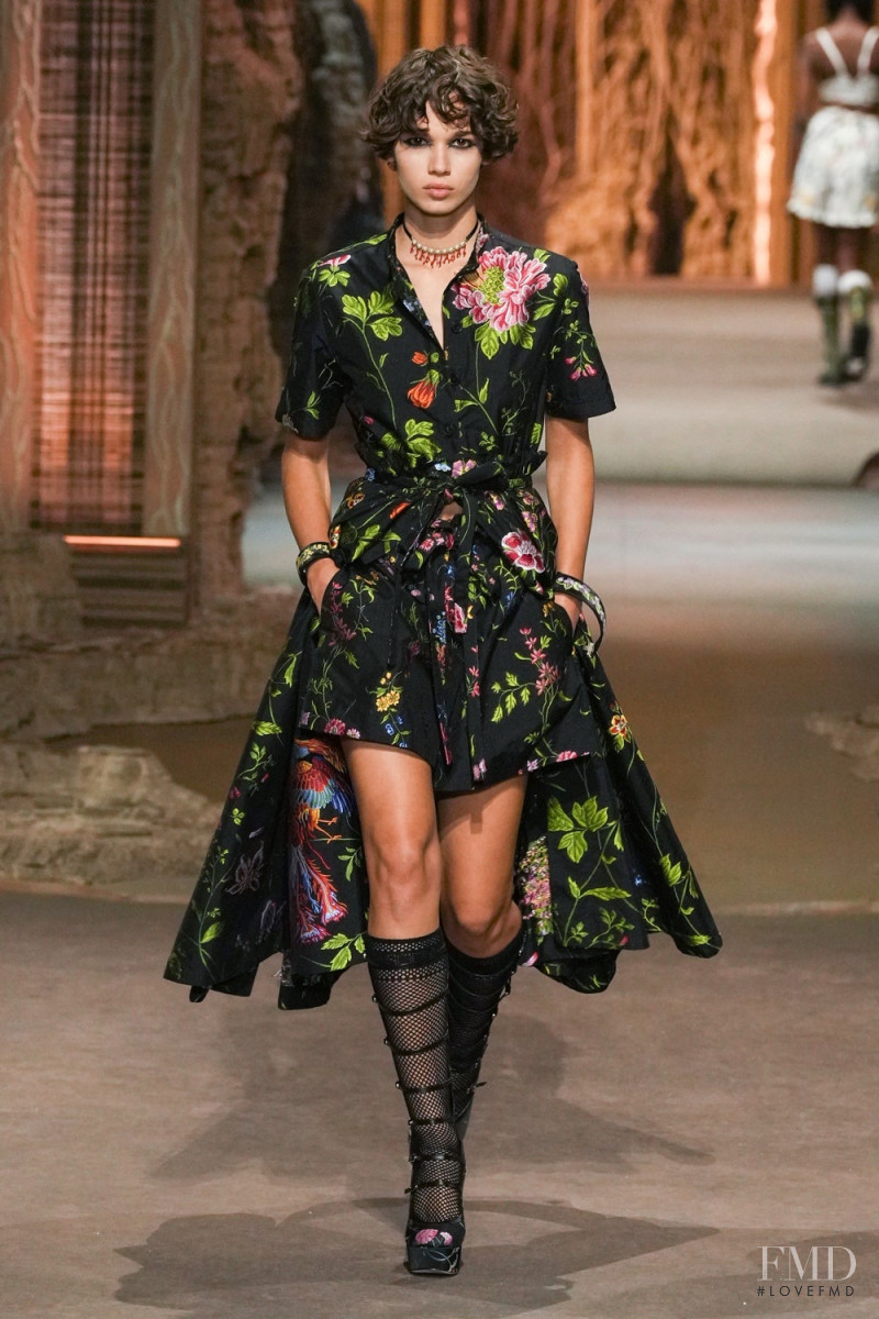 Mathilda Gvarliani featured in  the Christian Dior fashion show for Spring/Summer 2023