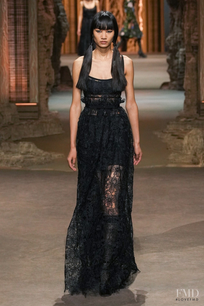 Luo Yi featured in  the Christian Dior fashion show for Spring/Summer 2023