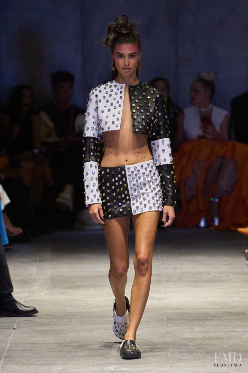 Anna Li featured in  the Christian Cowan fashion show for Spring/Summer 2023