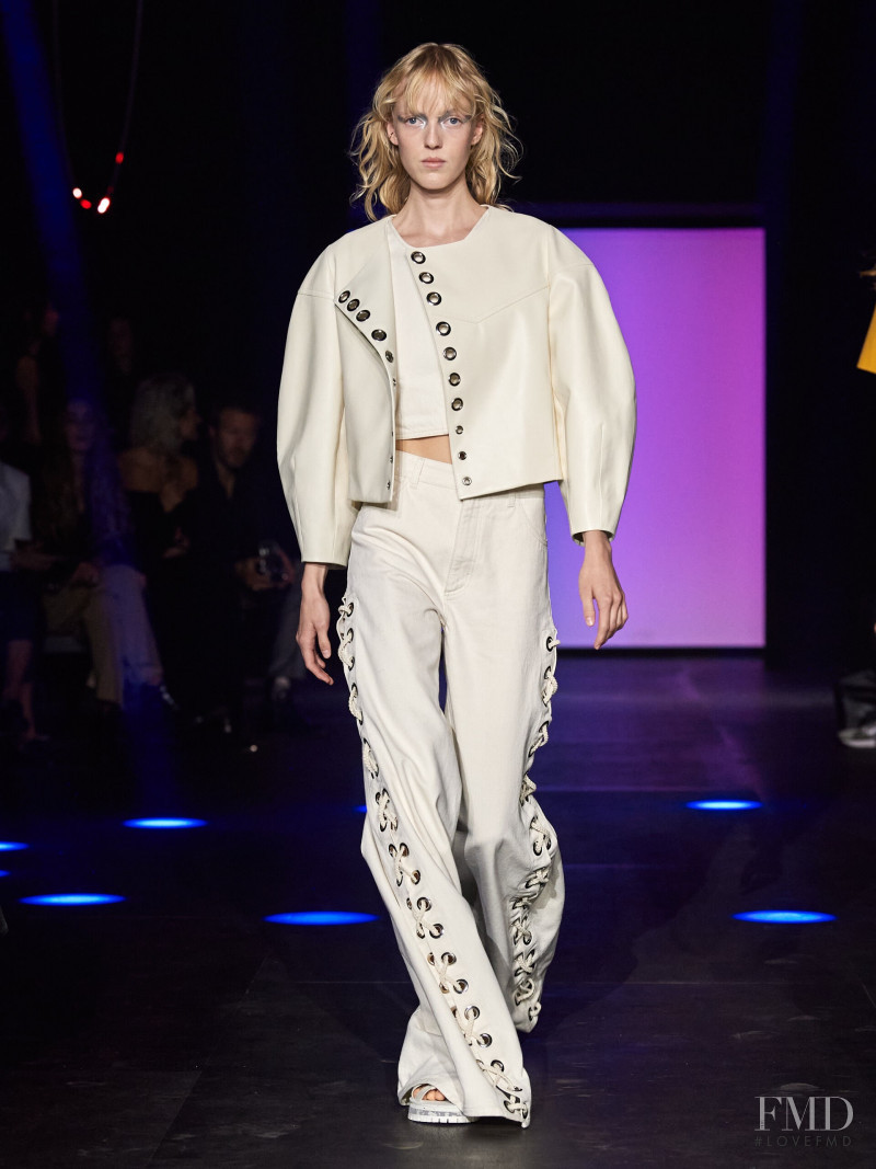 Boy Ewald featured in  the Chloe fashion show for Spring/Summer 2023