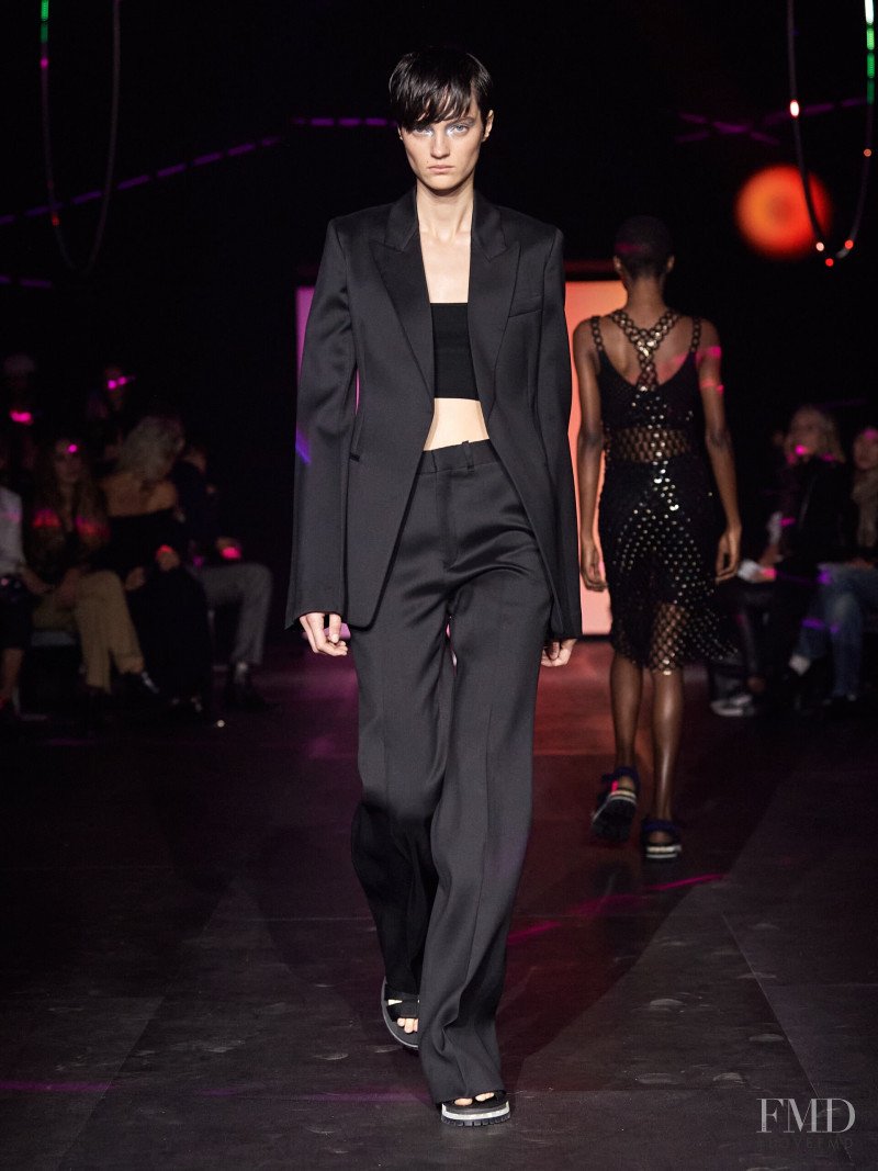 Tanya Churbanova featured in  the Chloe fashion show for Spring/Summer 2023
