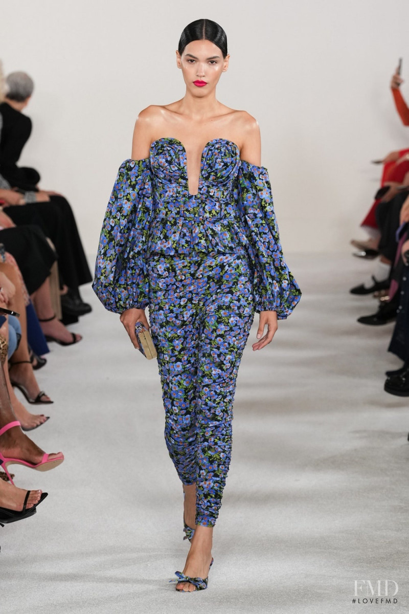Izabelle Dantas featured in  the Carolina Herrera fashion show for Spring/Summer 2023