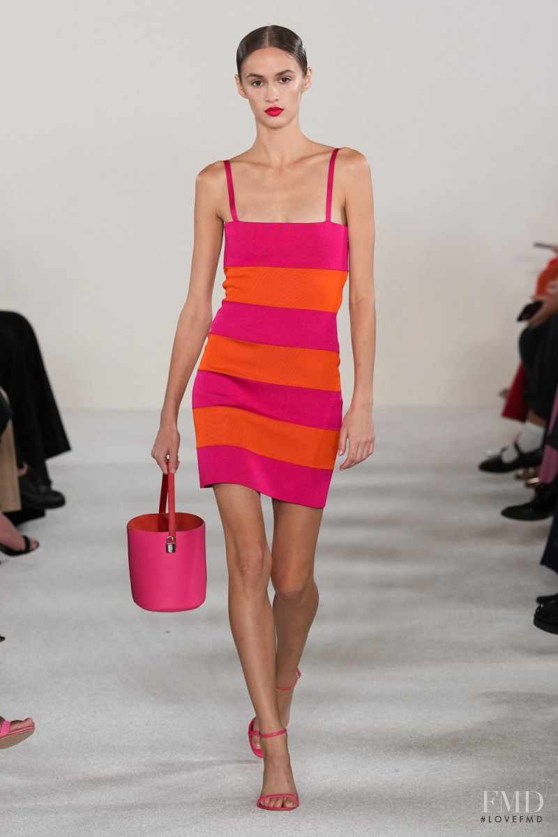 Quinn Elin Mora featured in  the Carolina Herrera fashion show for Spring/Summer 2023